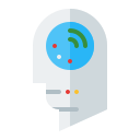 artificial, cyborg, intelligence, robotic, signal, technology