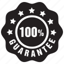 guarantee, hundred, label, percentage, pure