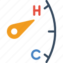 car, heat, indicator, part, vehicle