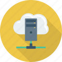 cloud, database, host, hosting, server, settings, share