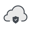 cloud, protection, security, shield