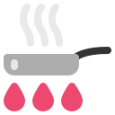 cooking, frying, pan, pot