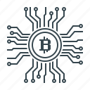 bitcoin, blockchain, cryptocurrency, digital, valuta