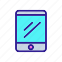 communication, contour, device, internet, mobile, phone