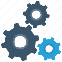 configuration, gear, option, setting, wheel