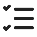 ic, fluent, multiselect, filled