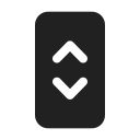 ic, fluent, phone, vertical, scroll, filled