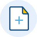 add, document, file, folder