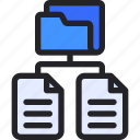 folder, document, storage, file, data, sharing