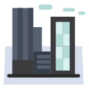 building, company, factory, industry, polution