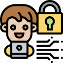cybersecurity, connection, lock, security, internet