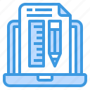 knowledge, computer, learning, pencil, ruler