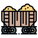 cargo, delivery, shipping, train, transport