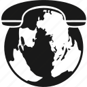 call, communication, connection, contact, globe, phone, telephone