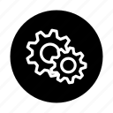 gear, loading, setting, wait