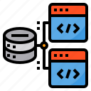 coding, hosting, network, server, technology
