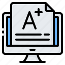 education, exam, examination, learning, online, result, test