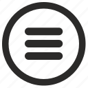 bar, menu, mobile, navigation, responsive, ui