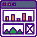 analytics, app, computer, development, web