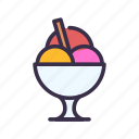 cream, ice, restaurant, sweet