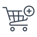 add, cart, shop, shopping, trolley
