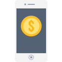 dollar, money, online, payment, app, bank, smartphone