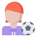 ball, football, player, soccer, sport, woman
