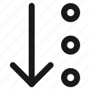alphabetize, array, letters, list, numbers, organize