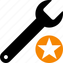 repair, spanner, star, tool, tools, wrench