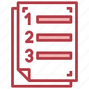 number, edit, tools, list, text, editor