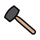 tools, setting, repair, axe, hammer