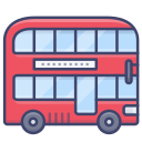 double, bus, decker, london