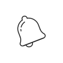 alert, message, notification, bell