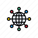 browser, connection, global, internet, sharing